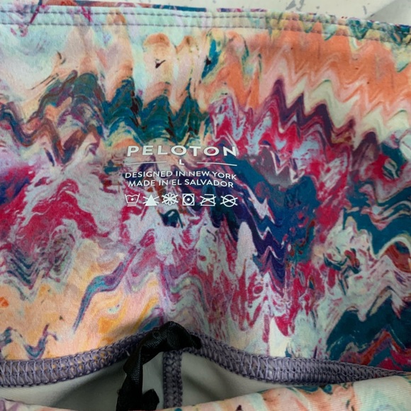 EUC Peloton River Rock High Waisted Leggings size Large - Picture 4 of 5